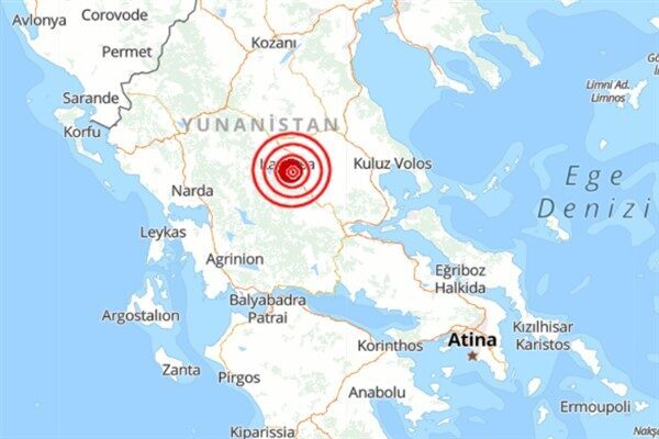 Boğaziçi Üniversitesi Kandilli Rasathanesi ve Deprem Araştırma Enstitüsü (KRDAE) verilerine