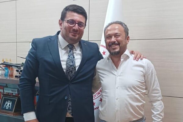 Alpagut Turan Federasyonu Genel Sekreteri Yunus Arabacı ve Genel Koordinatörü