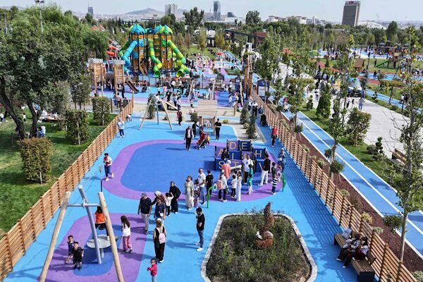 ABB tarafından Atatürk Orman Çiftliği’nde açılan Atatürk Çocukları Doğal Yaşam