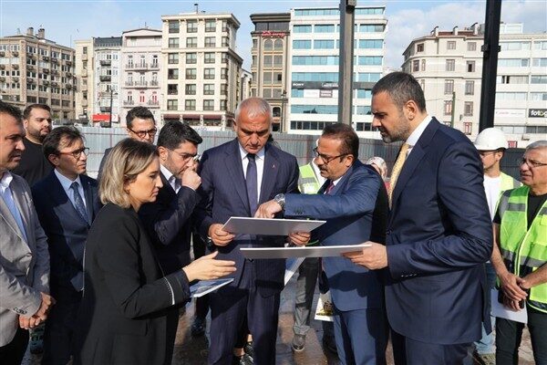 Kültür ve Turizm Bakanı Mehmet Nuri Ersoy, restorasyon çalışmaları süren