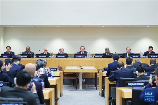 Çin Başbakanı Li Qiang, dün New York’taki Birleşmiş Milletler (BM)