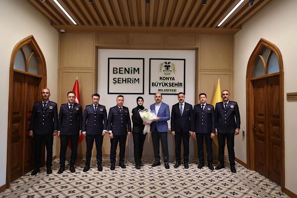 Konya Büyükşehir Belediye Başkanı Uğur İbrahim Altay, İtfaiye Haftası kapsamında