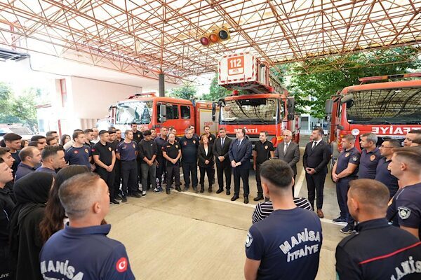 Manisa Büyükşehir Belediye Başkanı Besim Dutlulu, İtfaiye Teşkilatı’nın kuruluşunun 311’inci