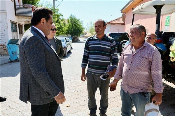 Pamukkale Belediye Başkanı Ali Rıza Ertemur, günün ilk ziyaretini Güzelpınar
