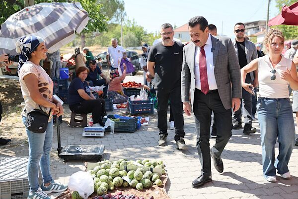 Pamukkale Belediye Başkanı Ertemur, sürdürdüğü mahalle ziyaretleri kapsamında bu hafta