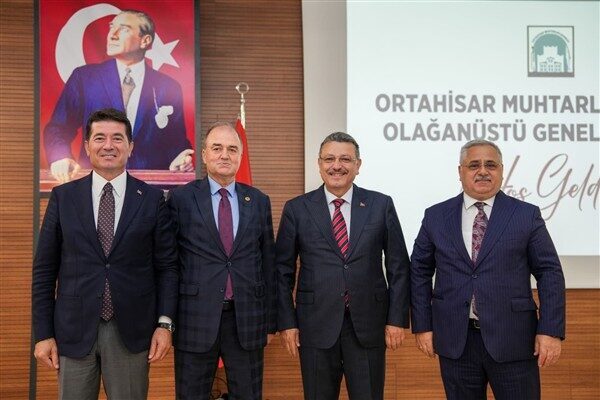 Ortahisar Belediyesi Toplantı Salonu’nda gerçekleştirilen genel kurula, Ortahisar Belediye Başkanı