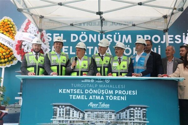 İnegöl’de şehrin ilk yerinde kentsel dönüşüm uygulaması olan Turgutalp Mahallesi