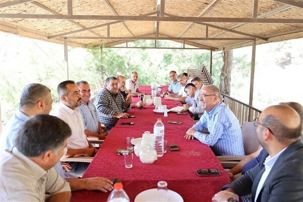 Antakya Belediye Başkanı İbrahim Naci Yapar, Amanos Dağları bölgesinde görev