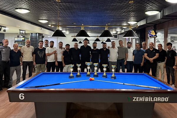 Batman Bilardo İl Şampiyonası, 10-17 Eylül tarihleri arasında Arena Bilardo