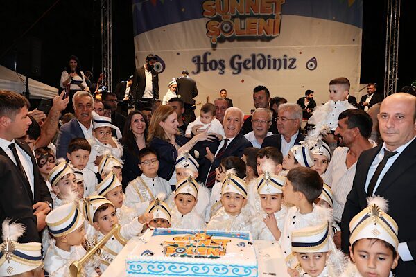 Bursa Büyükşehir Belediyesi tarafından , 11'inci Geleneksel Sünnet Şöleni’ni Merinos