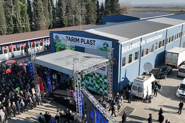 Bursa Büyükşehir Belediyesi tarafından , Damla Sulama Boru Üretim Tesisi