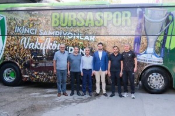 Bursaspor'un altyapısına ulaşım desteği geçtiğimiz ay Çınaralp Otomotiv'den gelmişti. Bursaspor
