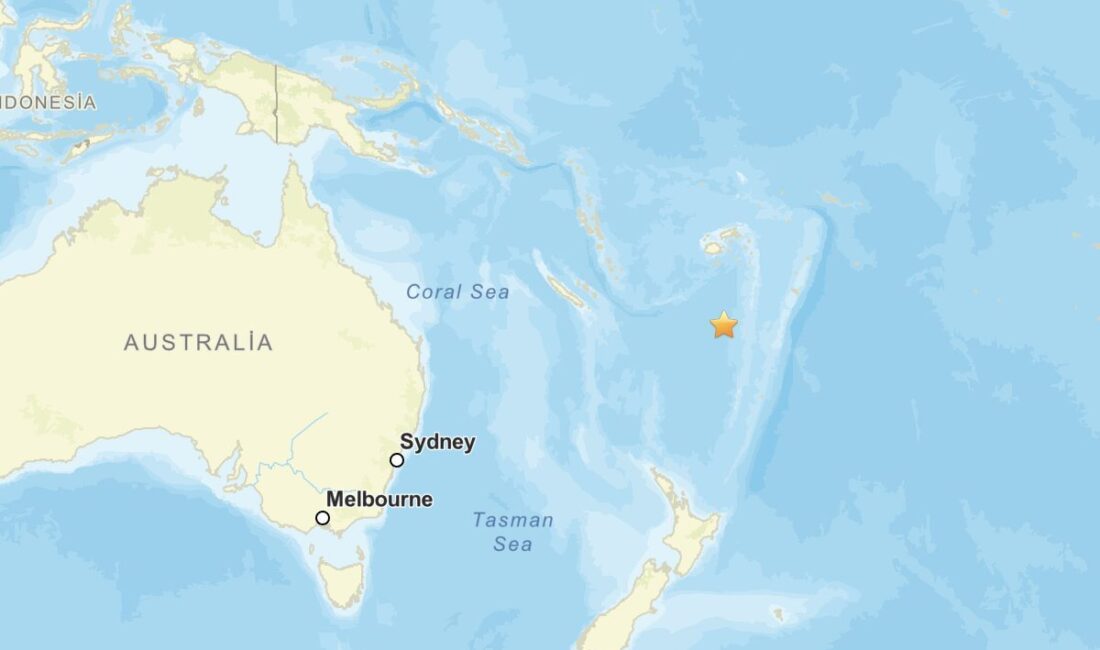 Amerika Birleşik Devletleri Jeoloji Araştırmaları Kurumu’nun (USGS) verilerine göre,Fiji Adaları'nın