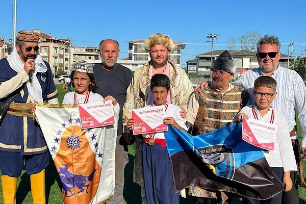 Çanakkale’nin Biga ilçesinde 18 Eylül Kurtuluş Günü etkinlikleri, renkli görüntülere