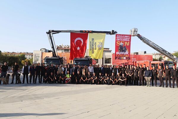 Konya Büyükşehir Belediyesi İtfaiye Daire Başkanlığı tarafından gerçekleştirilen etkinlikte, Yangın