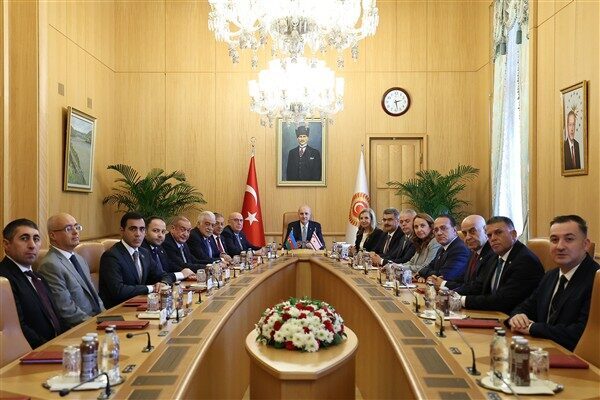 Türkiye Büyük Millet Meclisi (TBMM) Başkanı Numan Kurtulmuş, TBMM’nin ev