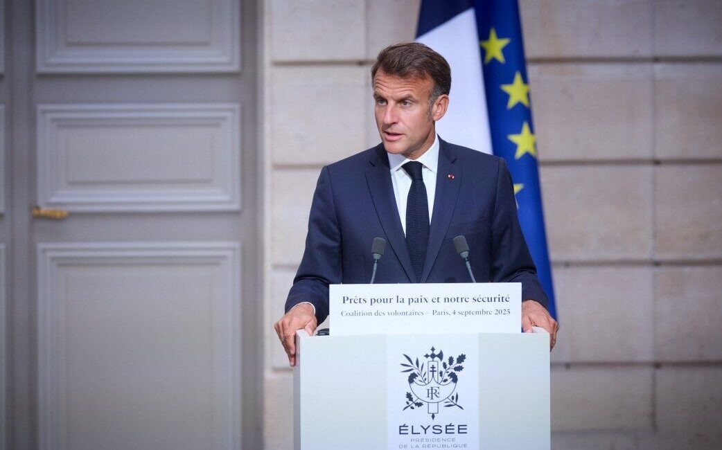 Fransa Cumhurbaşkanı Macron, Fransa ve Suudi Arabistan'ın öncülüğünde 142 ülke