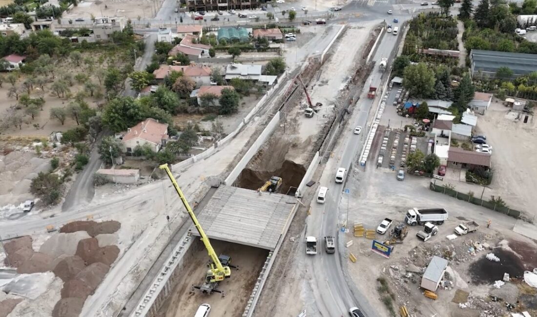 Kayseri Büyükşehir Belediyesi tarafından, ulaşım projeleri kapsamında önemli yatırımlardan biri