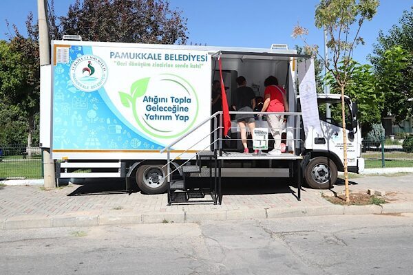 Pamukkale Belediyesi tarafından , çevre dostu belediye projeleri kapsamında Mobil