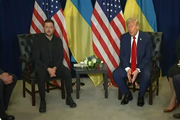 ABD Başkanı, New York'ta Ukrayna Devlet Başkanı Volodimir Zelenski ile
