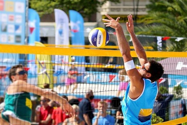 İtalya'nın Corigliano Rossano kentinde düzenlenen CEV U18 Plaj Voleybolu Avrupa