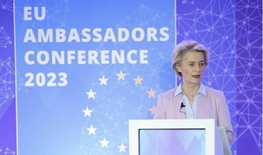 Avrupa Komisyonu Başkanı von der Leyen, Romanya’nın Köstence kentinde askeri