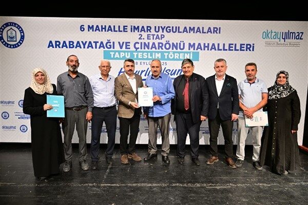 Yıldırım Belediyesi, Arabayatağı, Çınarönü, Ulus, Yavuzselim, Mevlana ve Hacivat mahallelerinde