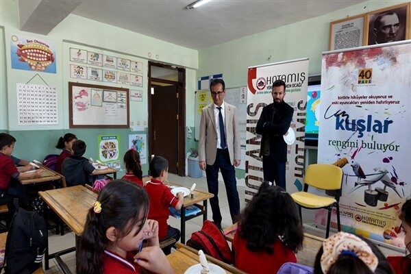 Proje kapsamında, İl Milli Eğitim Müdürü Mehmet Çalışkan ve Hotamış