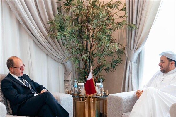 Görüşmede, iki ülke arasındaki iş birliği ilişkileri ve bunları destekleme