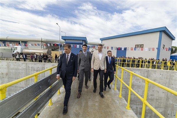 Ayrancılar-Yazıbaşı İleri Biyolojik Atıksu Arıtma Tesisi’nin kapasitesi üç kat arttı İzmir Büyükşehir Belediye Başkanı Cemil Tugay,  Ayrancılar-Yazıbaşı İleri Biyolojik Atıksu