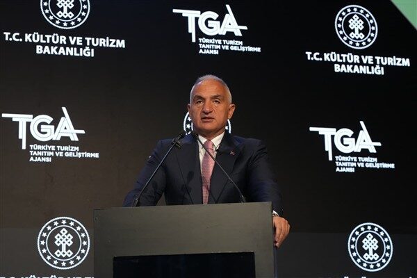 Bakanlıktan yapılan açıklamaya göre, Kültür ve Turizm Bakanı Ersoy, 2025