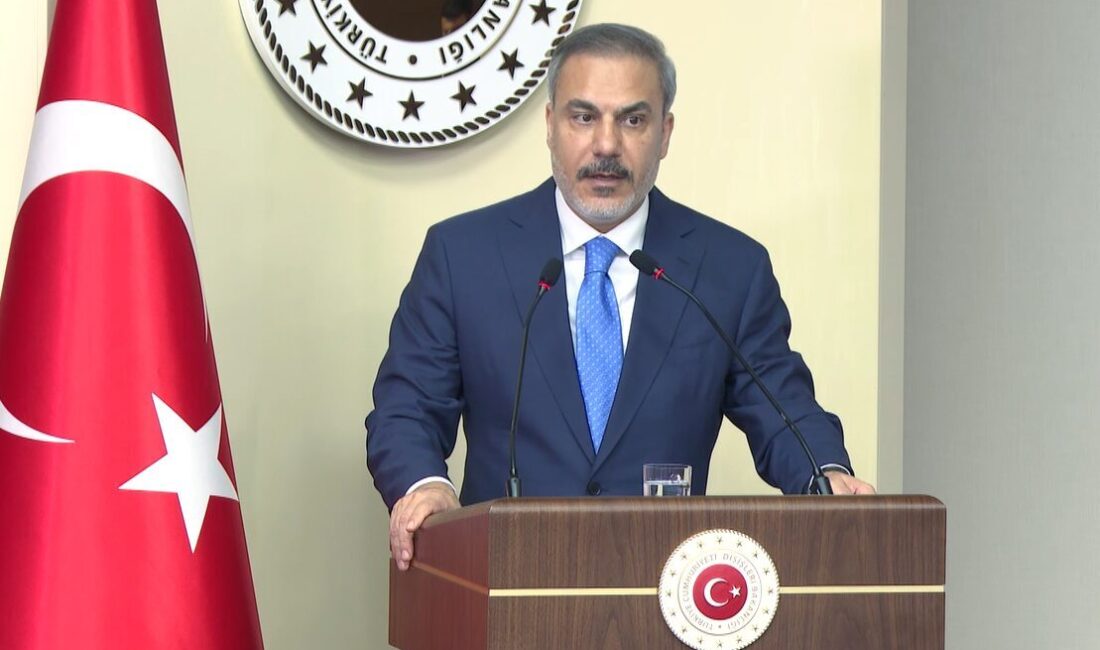 Dışişleri Bakanı Fidan, Filistin’e Destek Platformu üyeleri ve Filistin’e yardım