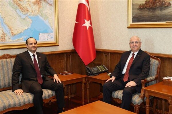 Bakan Güler ve Bakan Sani görüşme gerçekleştirdi Bakan Güler ve Bakan Sani ikili görüşme sonrasında heyetler arası