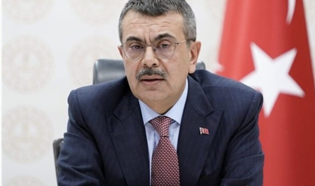 Milli Eğitim Bakanı Yusuf Tekin, 7 Ekim Salı günü Türkiye