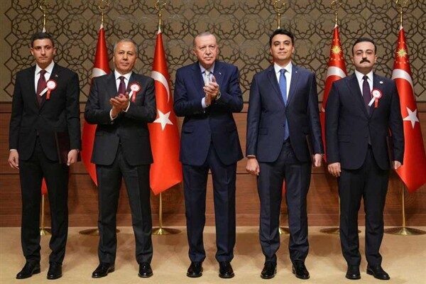 İçişleri Bakanı Yerlikaya, Cumhurbaşkanı Recep Tayyip Erdoğan’ın teşrifleriyle 110. Dönem