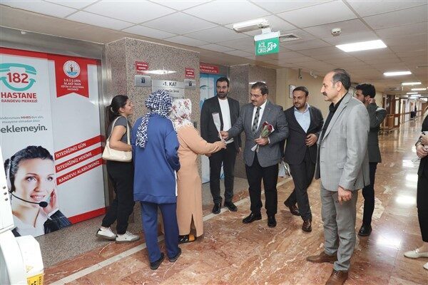 Ziyarette Başkan Canpolat ve İlçe Başkanı Bağmancı’ya, AK Parti Haliliye