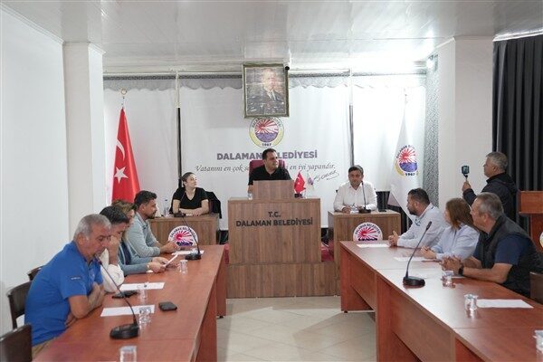 Dalaman Belediye Başkanı Sezer Durmuş başkanlığında, 2025 Yılı Ekim Ayı