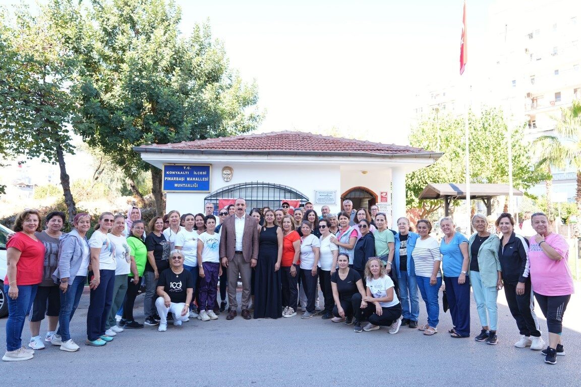 Buluşma, Pınarbaşı Mahalle Muhtarı Gonca Ilgın’ın ev sahipliğinde, Pınarbaşı Mahalle