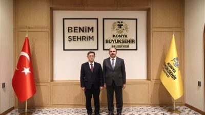 Konya Büyükşehir Belediyesi’nin kardeş şehri Çin Halk Cumhuriyeti’nden Şiyan Büyükşehir