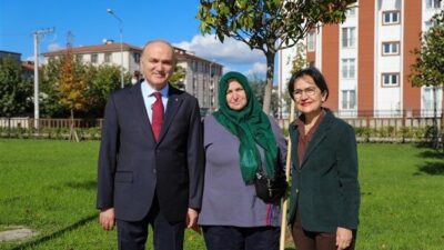 Düzce Belediye Başkanı Dr. Faruk Özlü, Rukiye Tuna’ya sürpriz bir