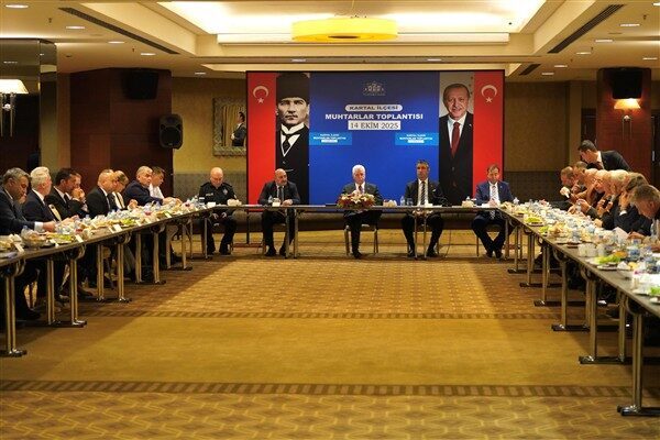 İstanbul Valisi Davut Gül’ün öncülüğünde düzenlenen toplantıda, Kartal’ın 20 mahallesini