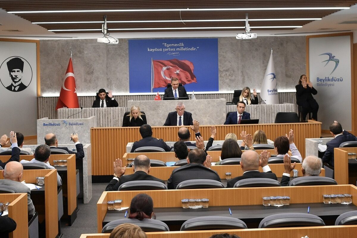 Beylikdüzü Belediyesi Ekim ayı Meclis Toplantısı’nın 1. Birleşimi Belediye Meclis