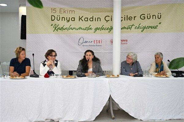 EVKA-4’teki Şahin Tepesi Çok Amaçlı Salonu’nda gerçekleşen etkinlikte kadın emeğinin