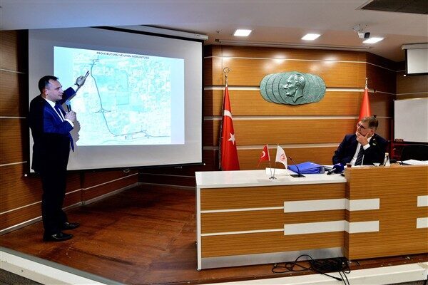 Bornova Belediyesi Meclis Salonu’nda gerçekleştirilen koordinasyon toplantısında, iki belediyenin iş