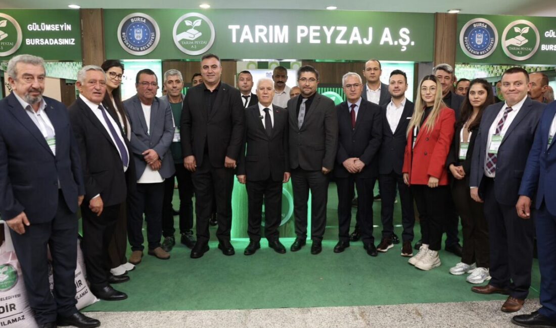 Bursa Büyükşehir Belediyesi, tarımsal kalkınmayı destekleyen projeleriyle Türkiye’nin kapsamlı fuarlarından