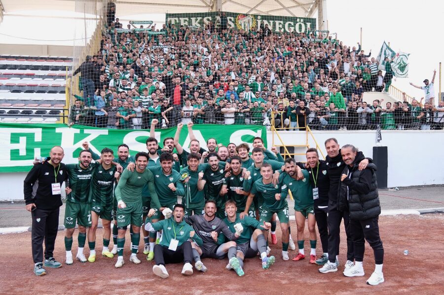 Bursaspor, TFF 2. lig 9. hafta karşılaşmasında Kuzeyboru 68 Aksaray