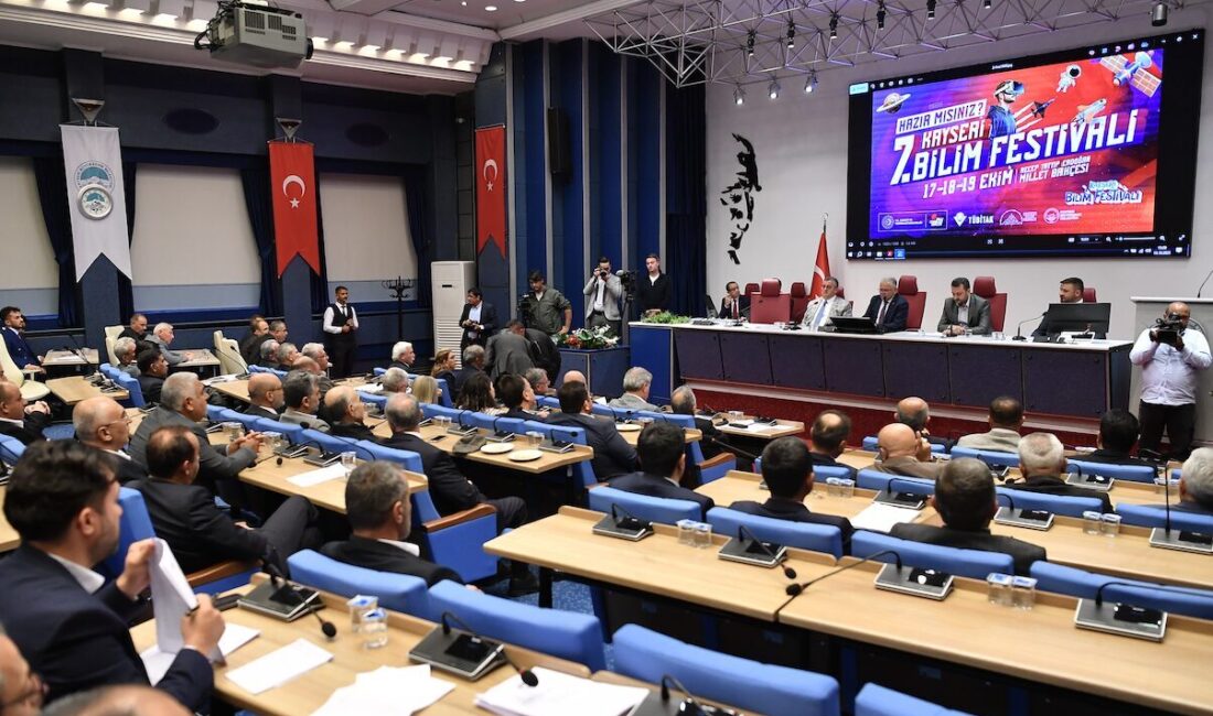 Kayseri Büyükşehir Belediyesi Ekim ayı Meclis Toplantısı, Başkan Dr. Memduh