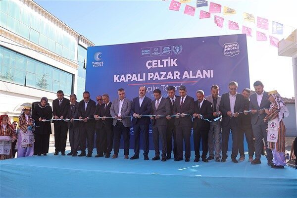 Konya Büyükşehir Belediye Başkanı Uğur İbrahim Altay, Çeltik Kapalı Pazar