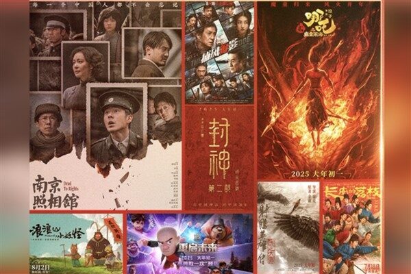 Çin yapımı filmlerin 2025 yılı yurt dışı gişe geliri, 20