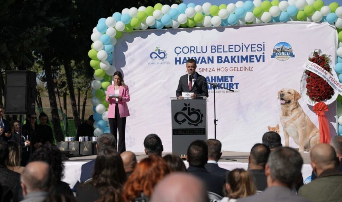 Çorlu Belediyesi taarfından baştan sona yenilenerek modernize edilen Çorlu Belediyesi